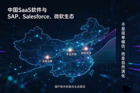 中国SaaS软件与SAP、Salesforce、微软生态
