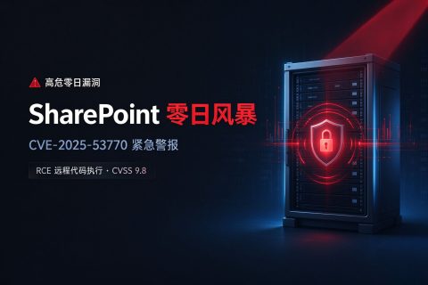 SharePoint“零日风暴”来袭 CVE-2025-53770