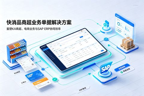 快消品商超业务单解决方案