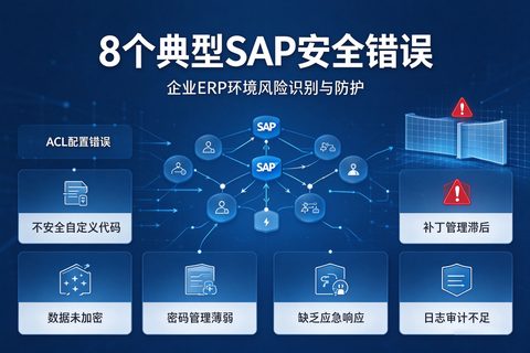 SAP环境中的典型8大安全错误
