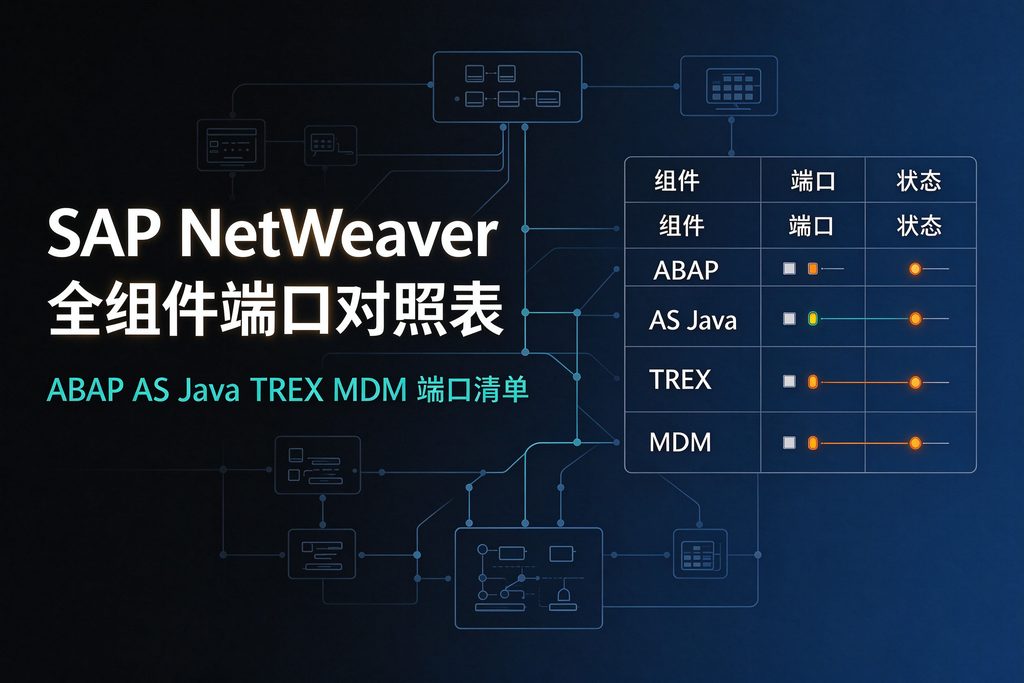 TCP/IP Ports Used by SAP Applications