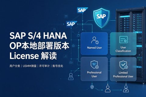 SAP S/4 HANA OP本地部署版本 License 解读