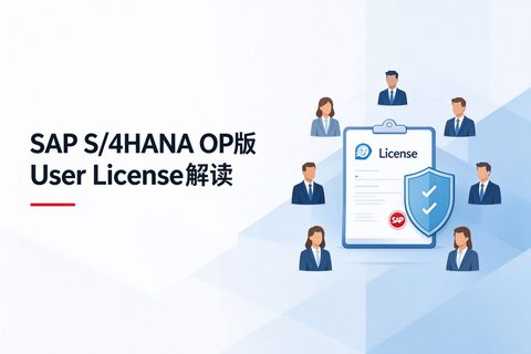 SAP S/4HANA OP版 User License解读