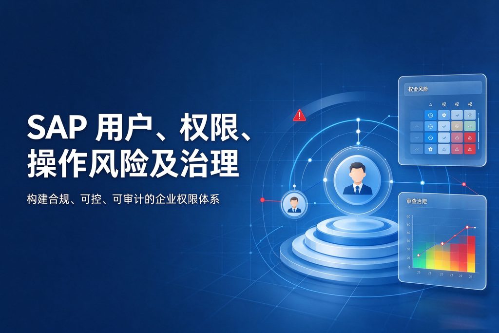 SAP 用户、权限、操作风险及治理 图1