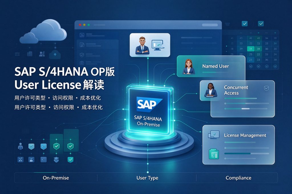 SAP S/4HANA OP版 User License解读