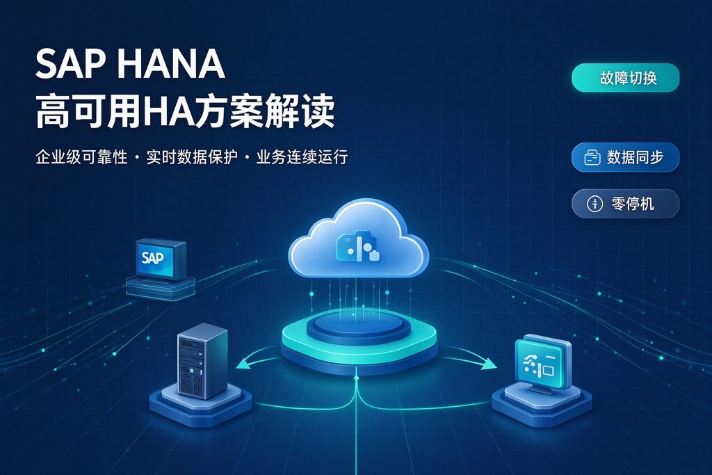 SAP HANA高可用HA方案解读