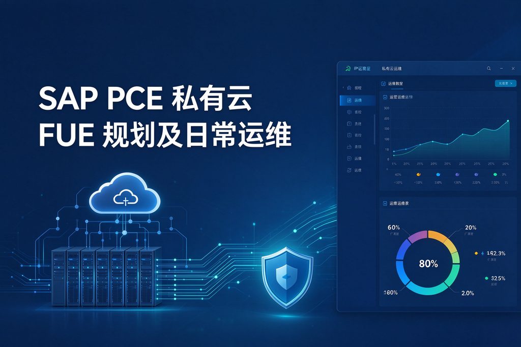 SAP PCE 私有云 FUE 规划及日常运维 图1