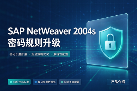 SAP NetWeaver 2004s密码规则升级：密码长度扩展、安全策略优化与兼容性配置