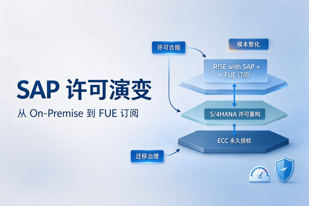 SAP 许可演变,从 On-Premise 到 FUE 订阅 图1