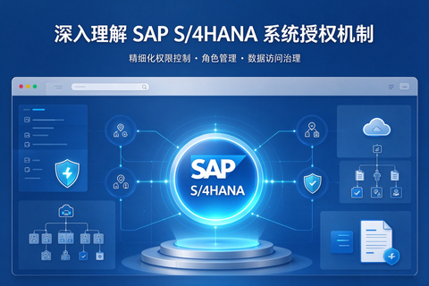 深入理解 SAP S/4HANA 系统授权机制