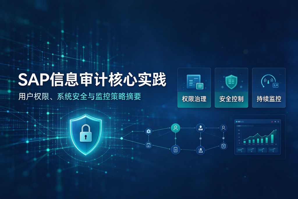 SAP信息审计核心实践:用户权限、系统安全与监控策略摘要 图1