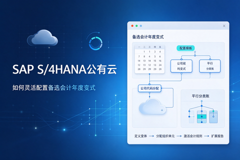 SAP S/4HANA公有云：如何灵活配置备选会计年度变式