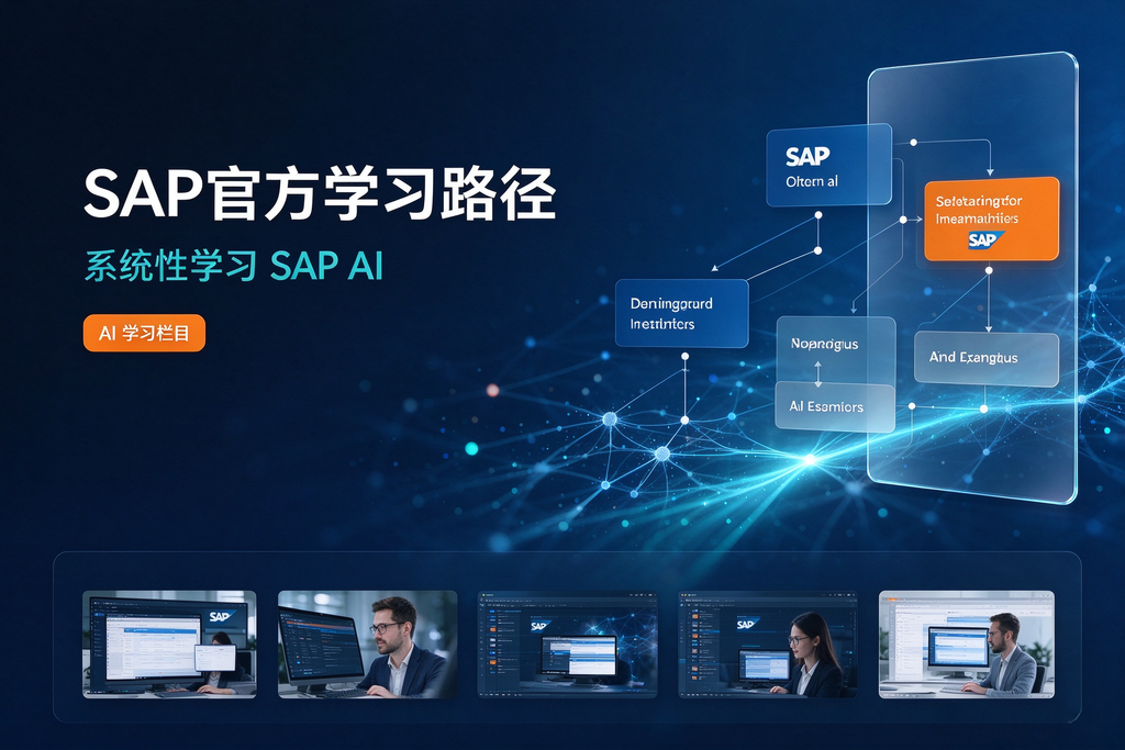 SAP官方学习路径 – 系统性学习 SAP AI 图1