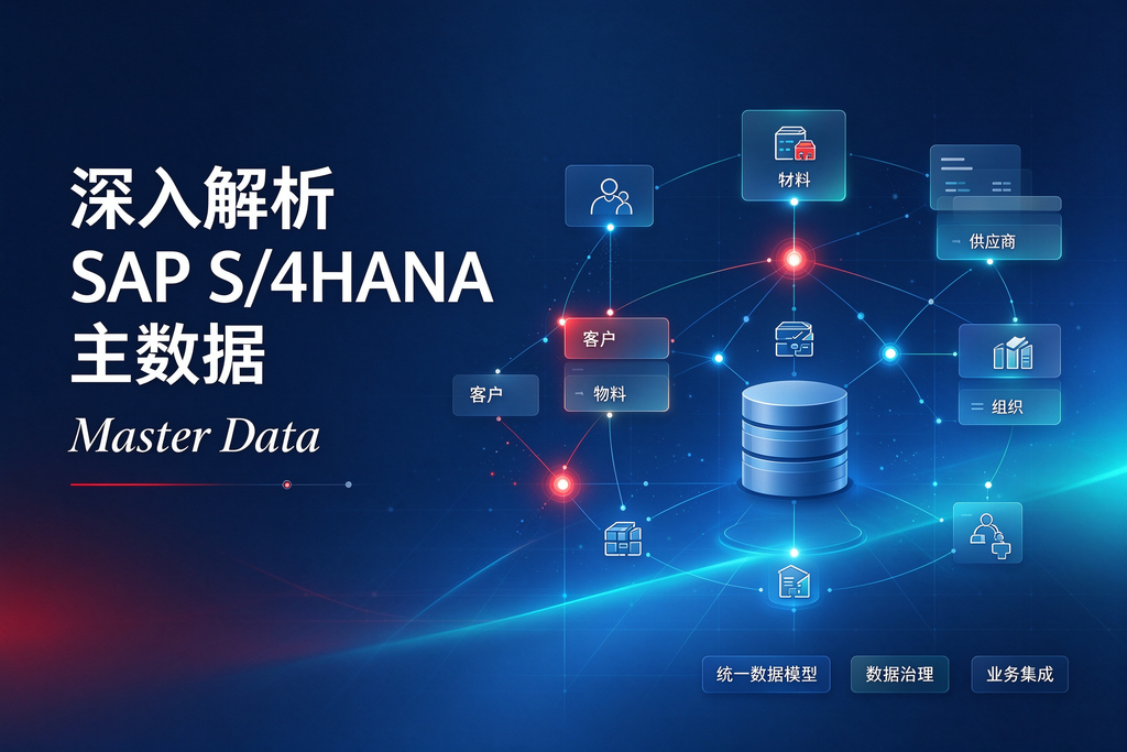 深入解析 SAP S/4HANA 主数据 (Master Data) 图1