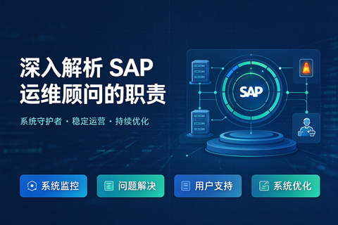深入解析 SAP 运维顾问的职责