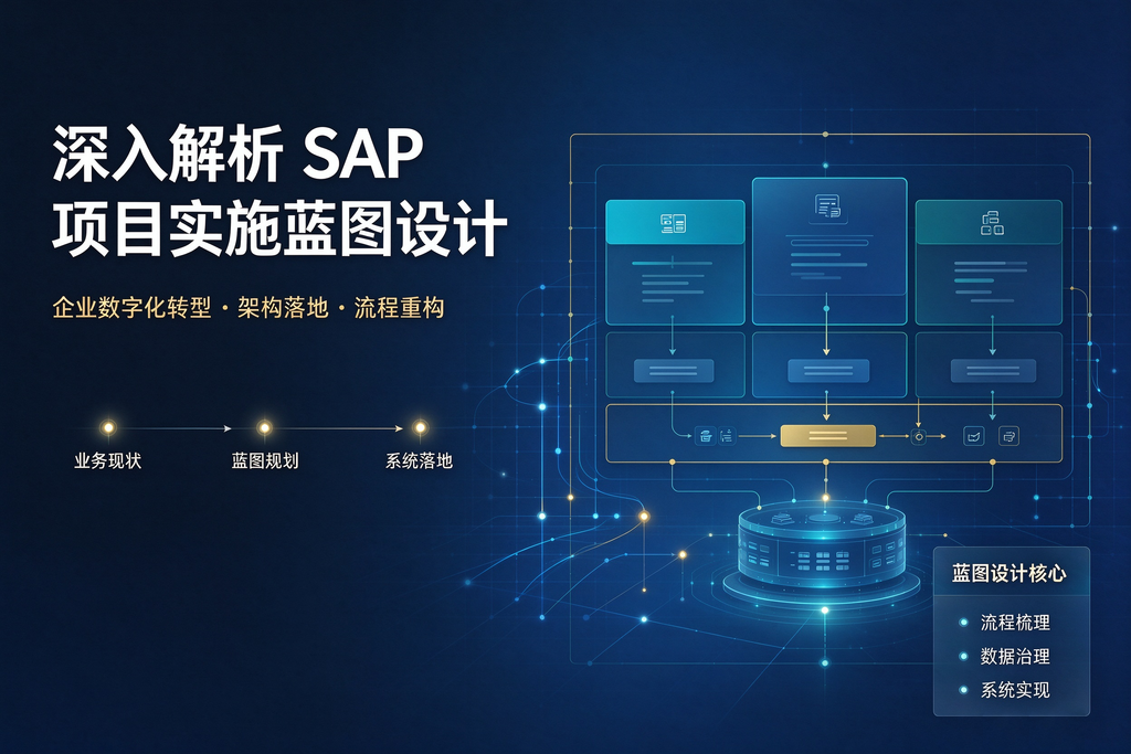 深入解析 SAP 项目实施蓝图设计 图1