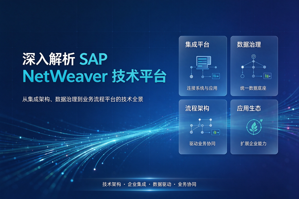 深入解析 SAP NetWeaver 技术平台