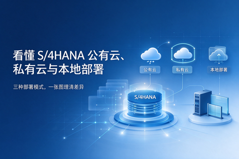 看懂 S/4HANA 公有云、私有云与本地部署