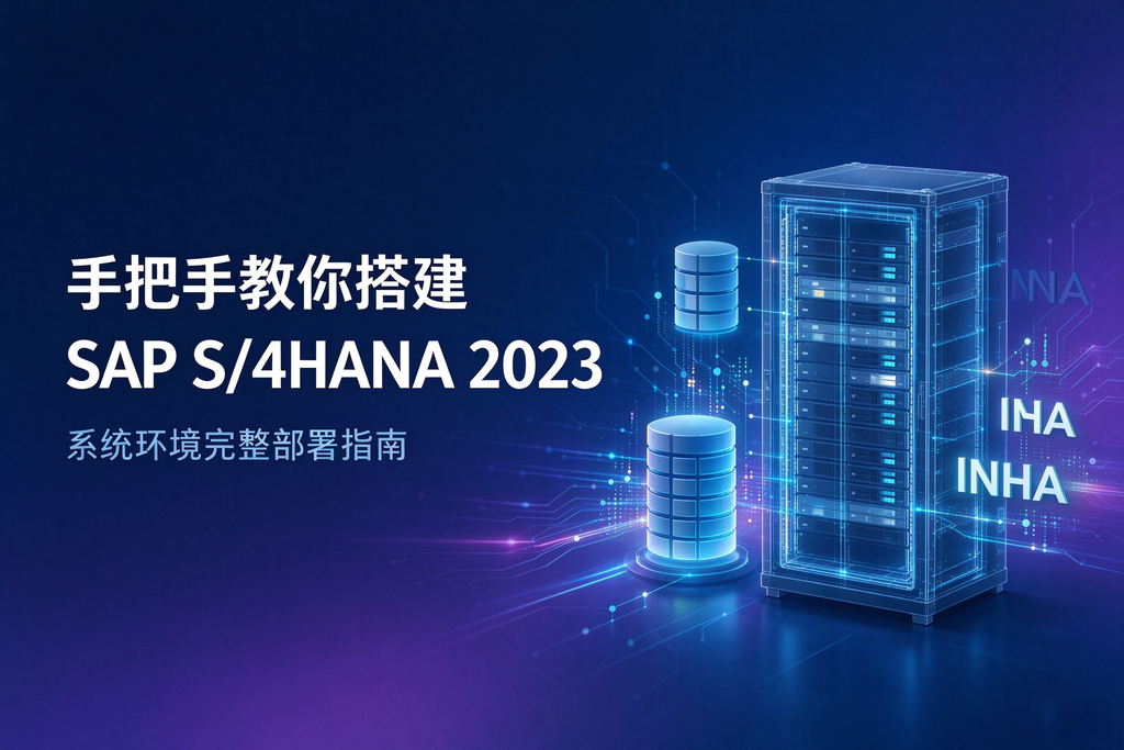 手把手教你搭建SAP S/4HANA 2023 系统环境 图1