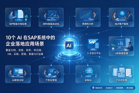 10个 AI 在SAP系统中的企业落地应用场景