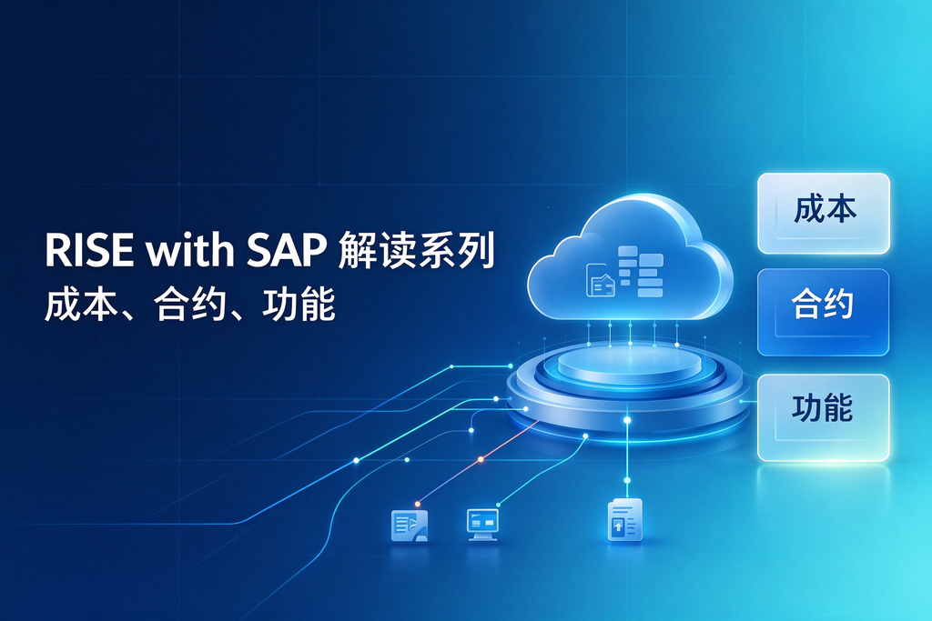 RISE with SAP 解读系列:成本、合约、功能 图1