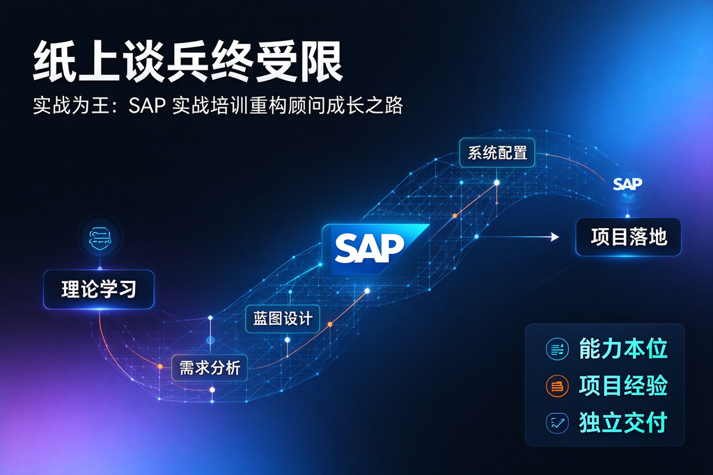 纸上谈兵终受限,实战为王:SAP 实战培训重构顾问成长之路 图1