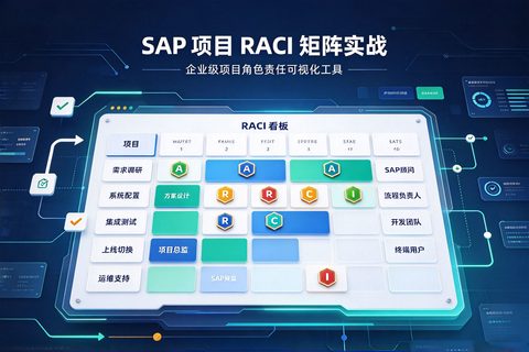 SAP 项目 RACI 矩阵实战