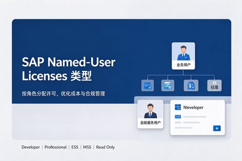 SAP Named-User Licenses 类型