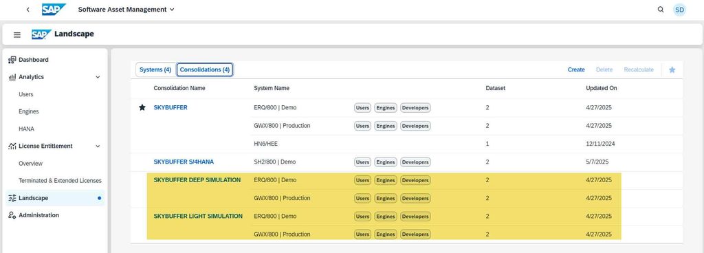 模拟和规划 SAP Cloud ERP私有版 FUE 许可的方法 图2